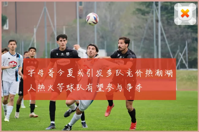 字母哥今夏或引发多队竞价热潮湖人热火等球队有望参与争夺
